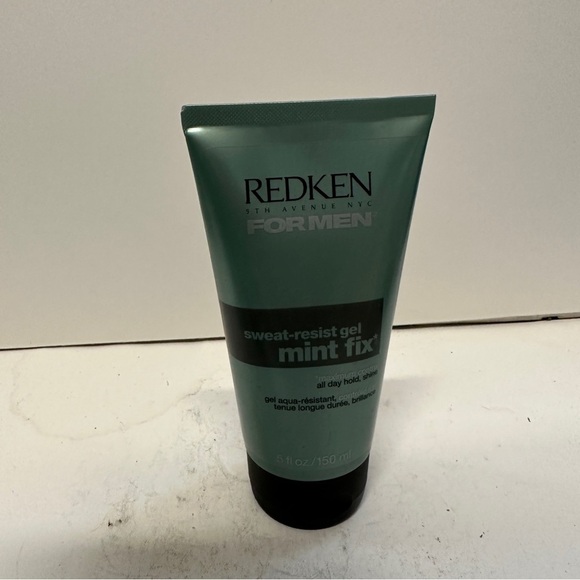 Redken Mens Sweat Resist Mint Fix Gel 5 OZ HTF - Picture 1 of 3